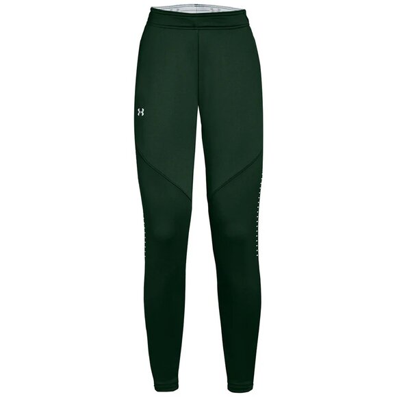 Under Armour Women's Forest Green Qualifier Hybrid Warm-Up Pant - Size SMALL NWT - Picture 1 of 7
